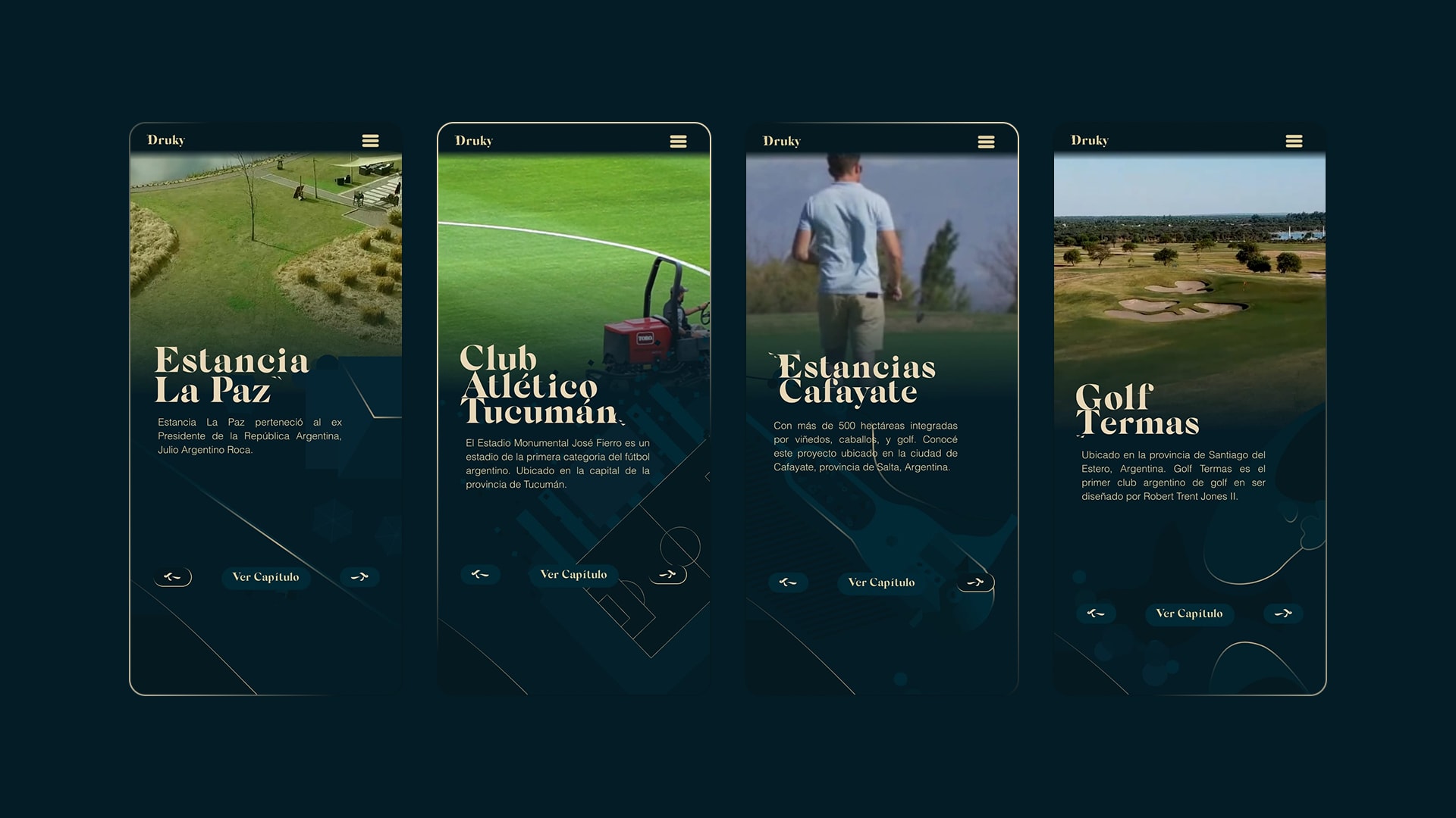 Druky - Sección de Capítulos en App